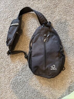 Black Sling cross body bag
